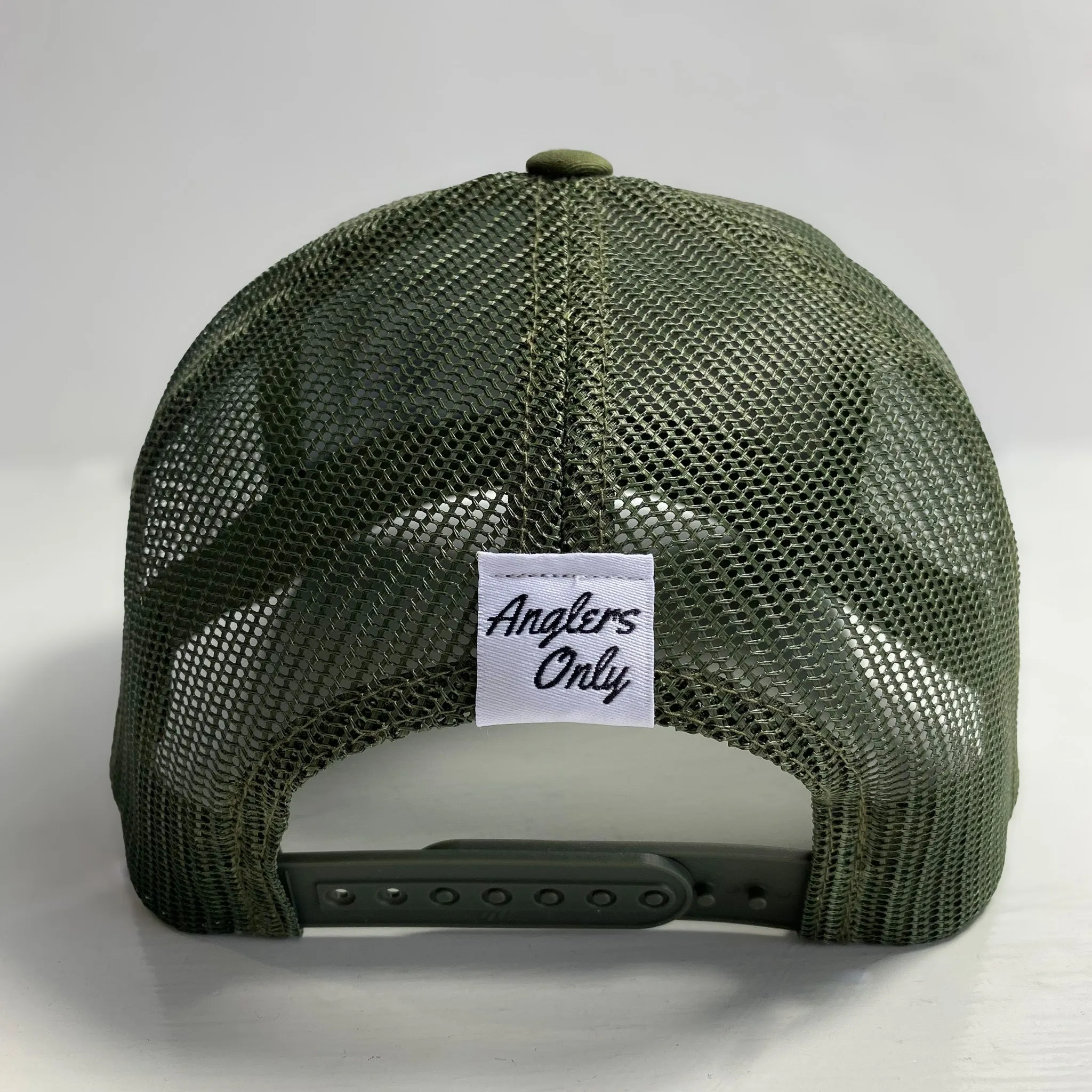 'A is for Anglers' Trucker - Khaki