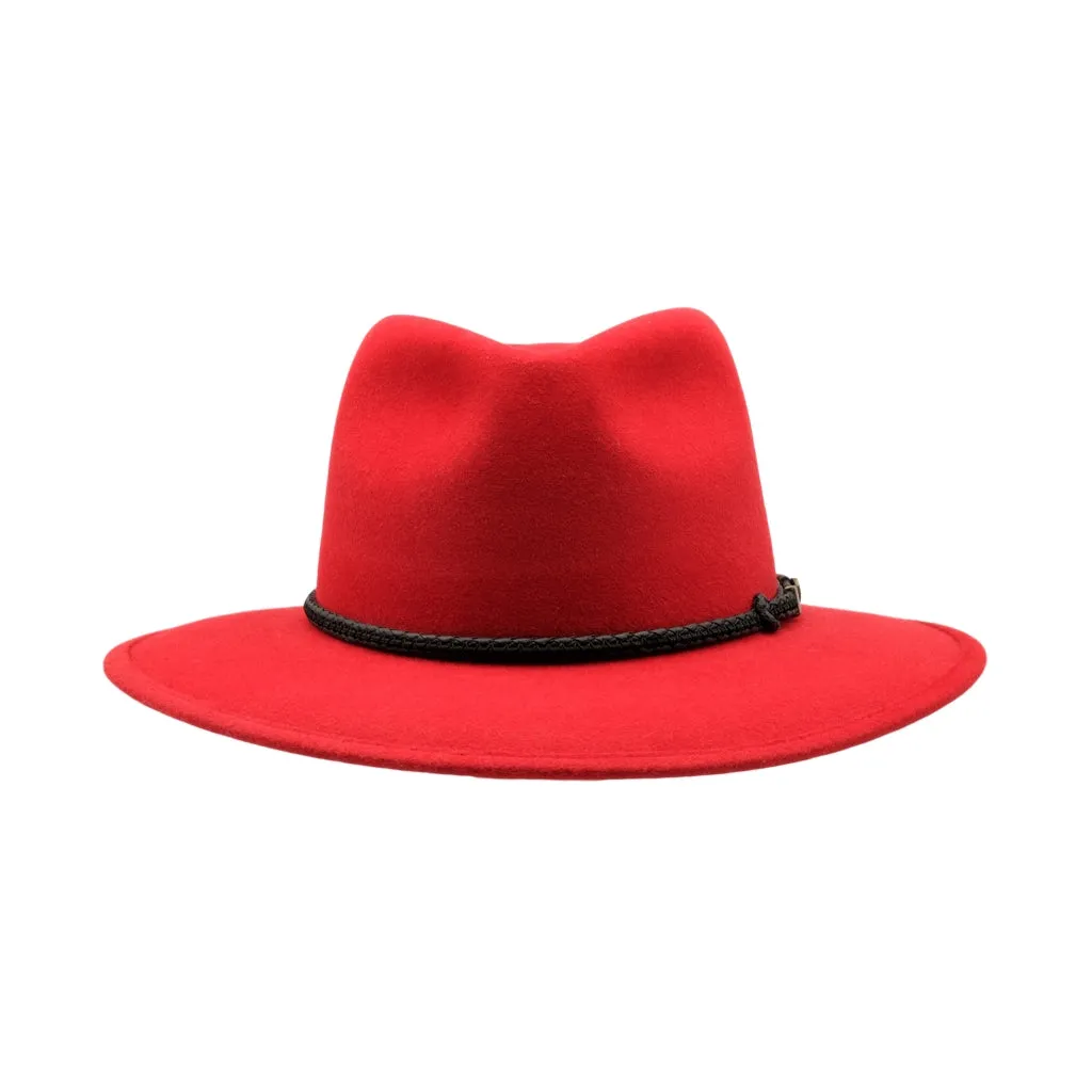 Akubra - Traveller Fedora - Rodeo Red