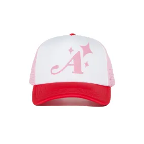 Awake A Trucker Hat 'Pink'