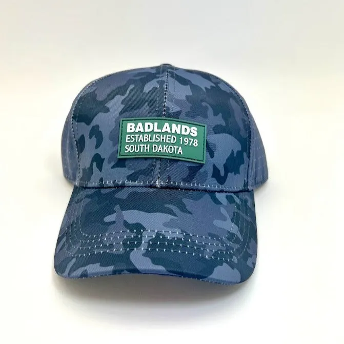 Badlands Blue Camo Baseball Hat