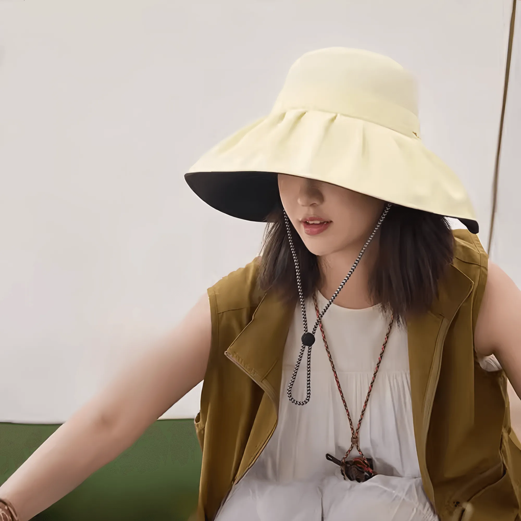 BENEUNDER Women's Full Coverage Bucket Hat UPF50 