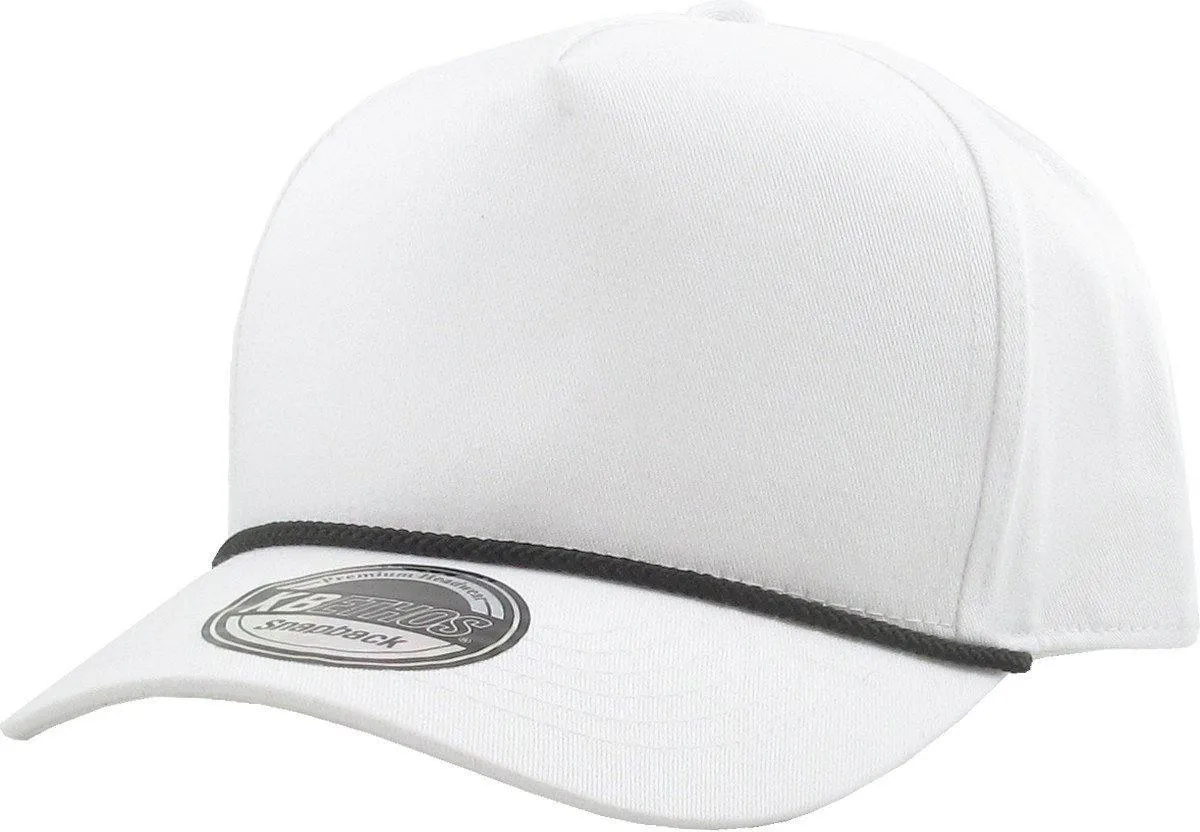 Blank 5-Panel Rope Snapback Hat