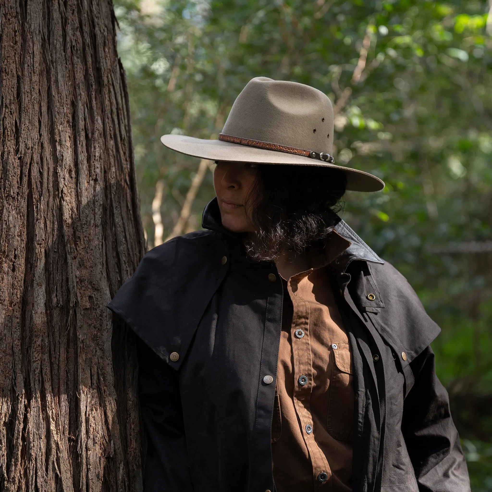 Byrnes Wide Brim Woolfelt Hat