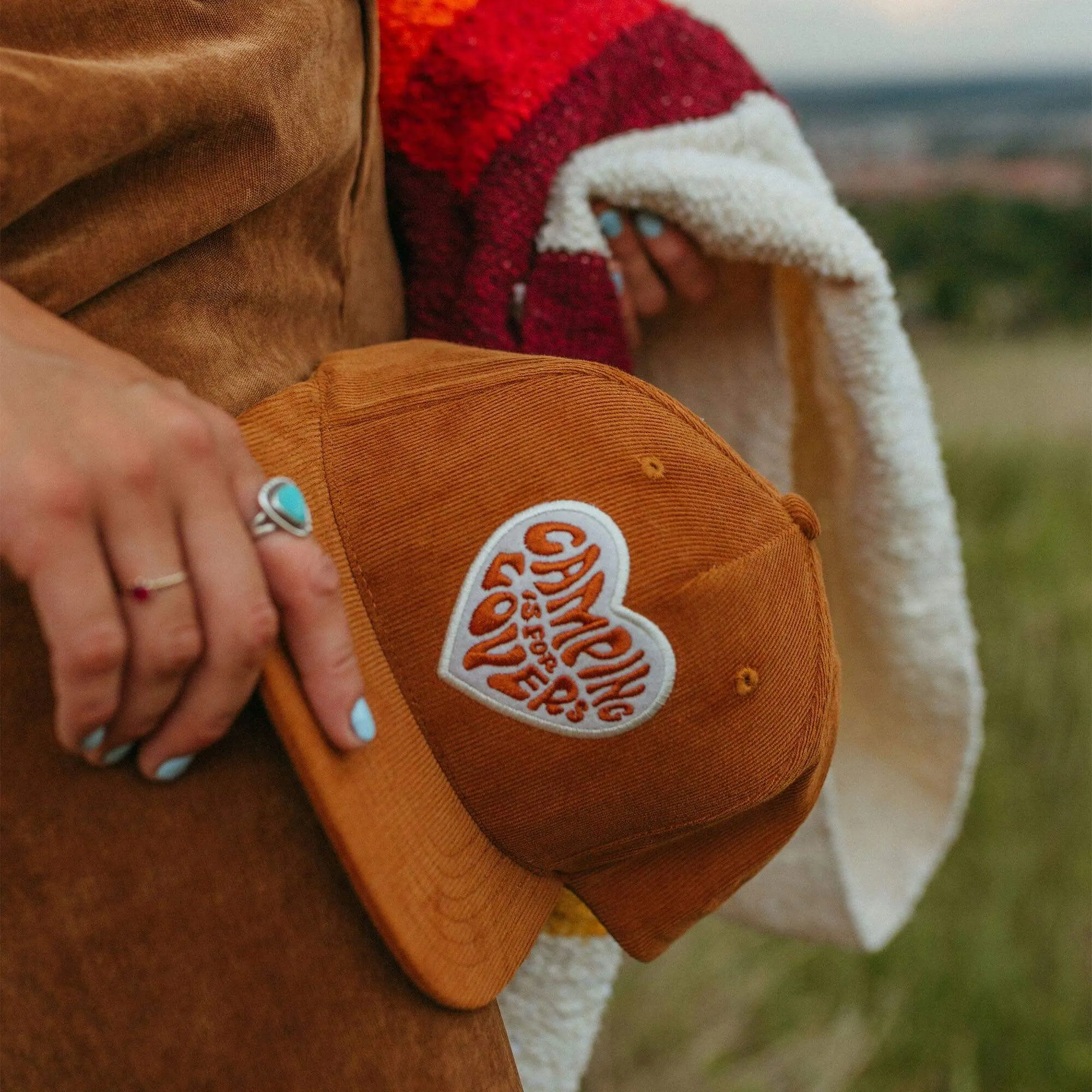 Camping Is For Lovers Hat
