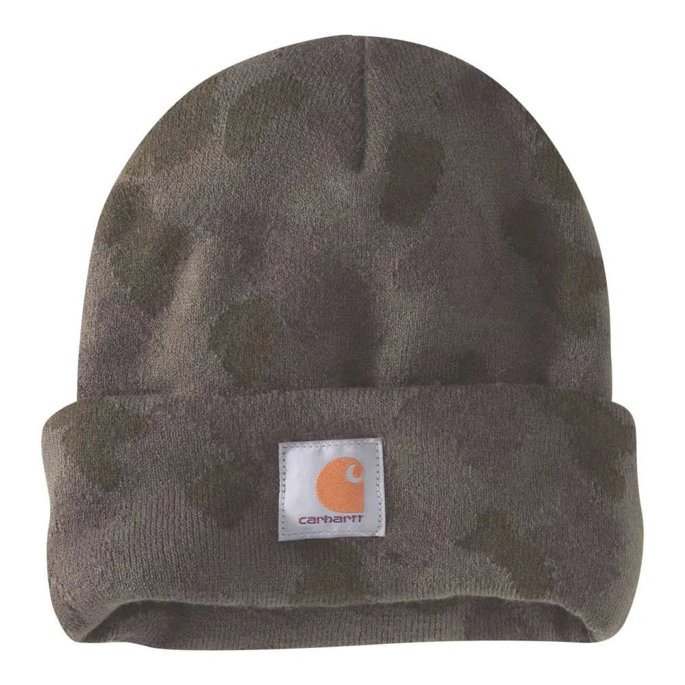 Carhartt&#x20;104557&#x20;Camo&#x20;Watch&#x20;Hat&#x20;-&#x20;Tarmac&#x20;Duck&#x20;Camo