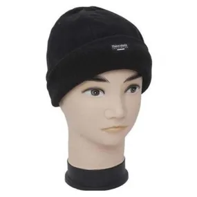 Children's Polar Fleece Black Hat