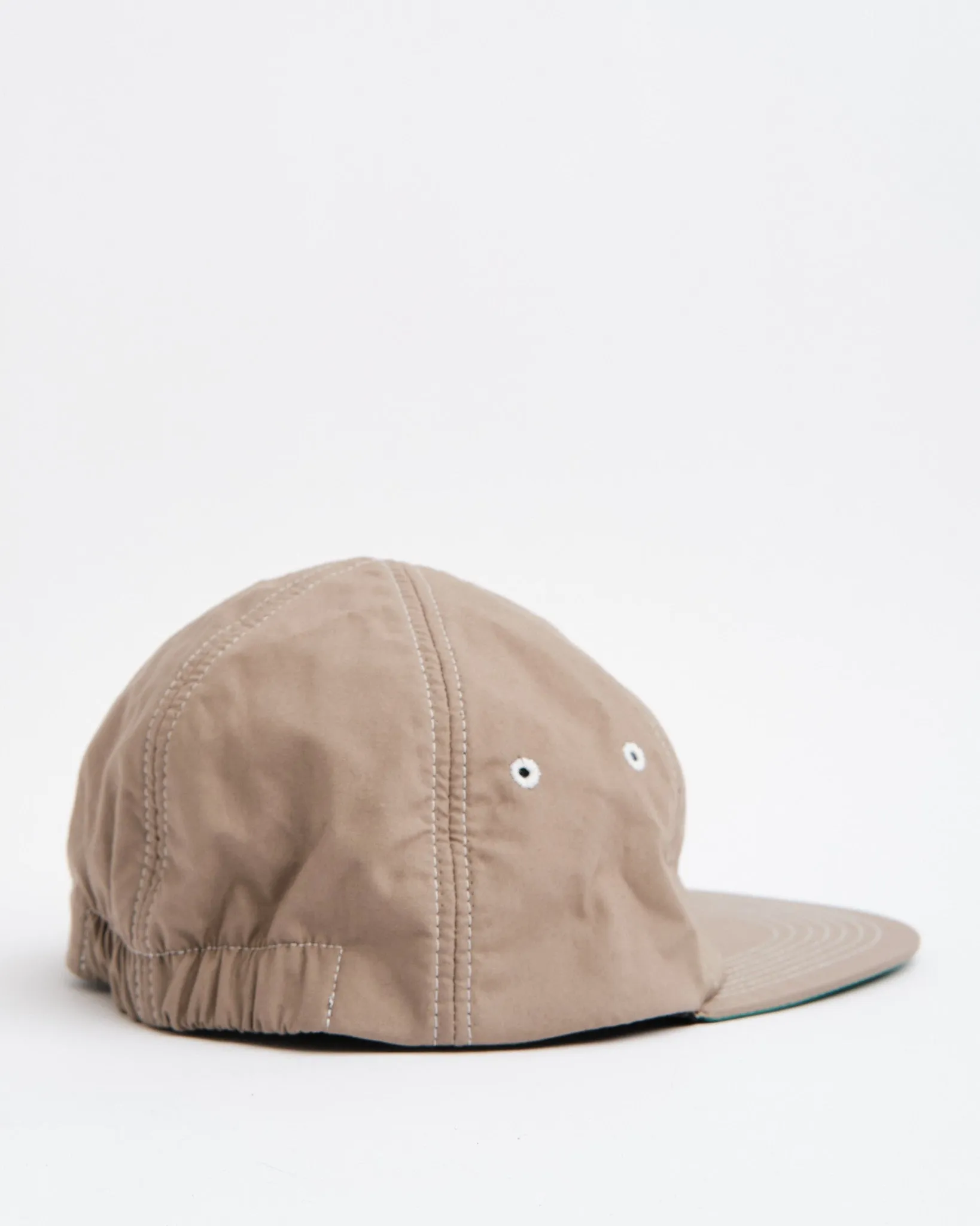 CLASSIC 6 PANEL CAP CHARCOAL BROWN