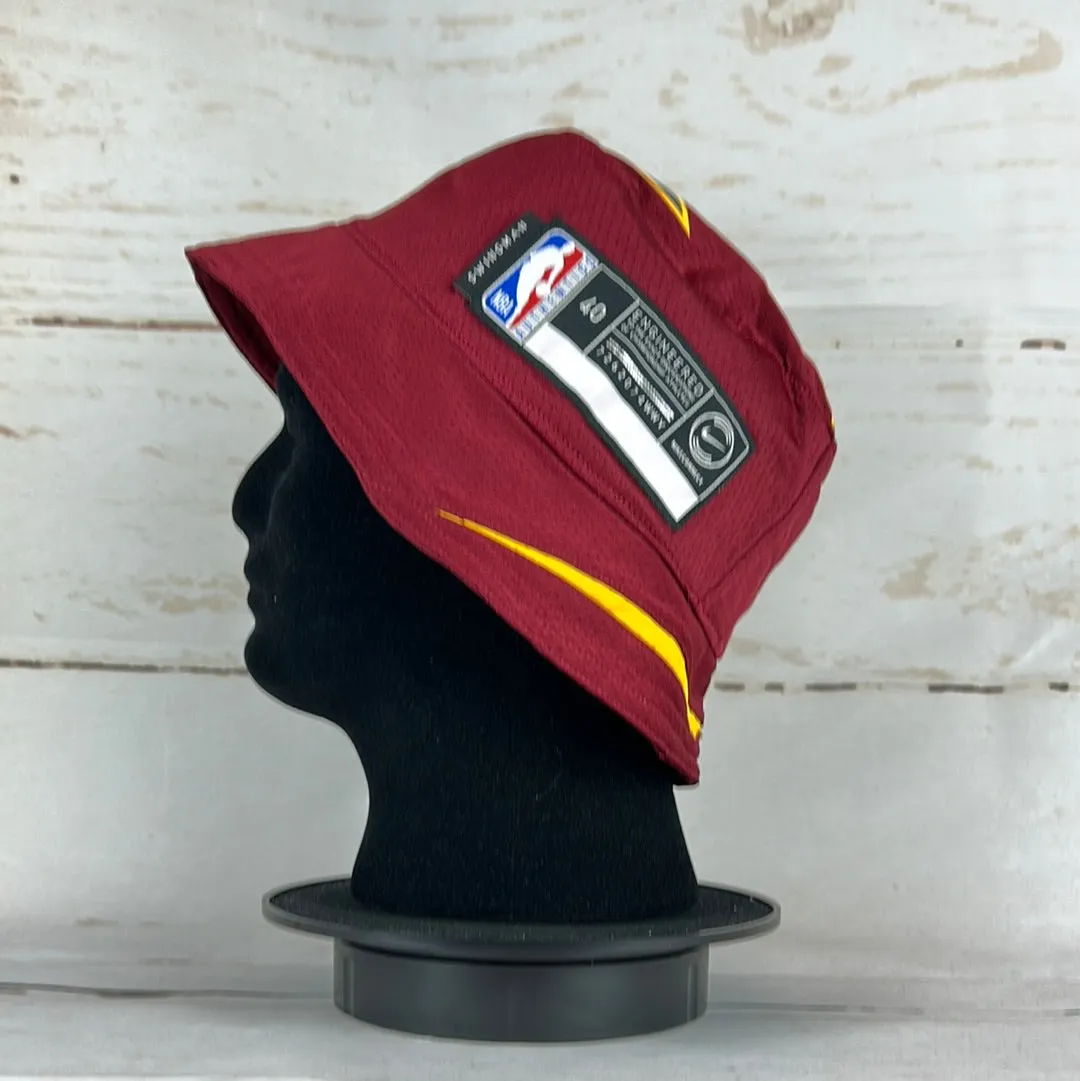 Cleveland Cavaliers Upcycled NBA Jersey Bucket Hat