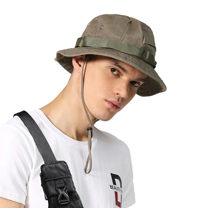 Cotton Camping Adventure Bucket Hat for Men and Women