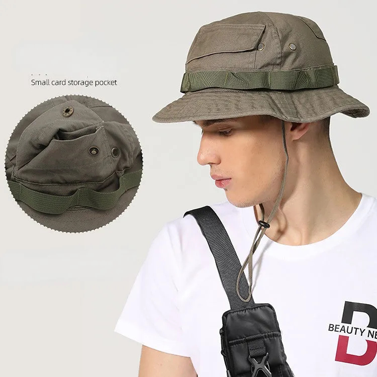 Cotton Camping Adventure Bucket Hat for Men and Women