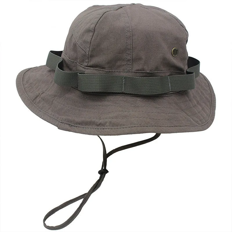 Cotton Camping Adventure Bucket Hat for Men and Women