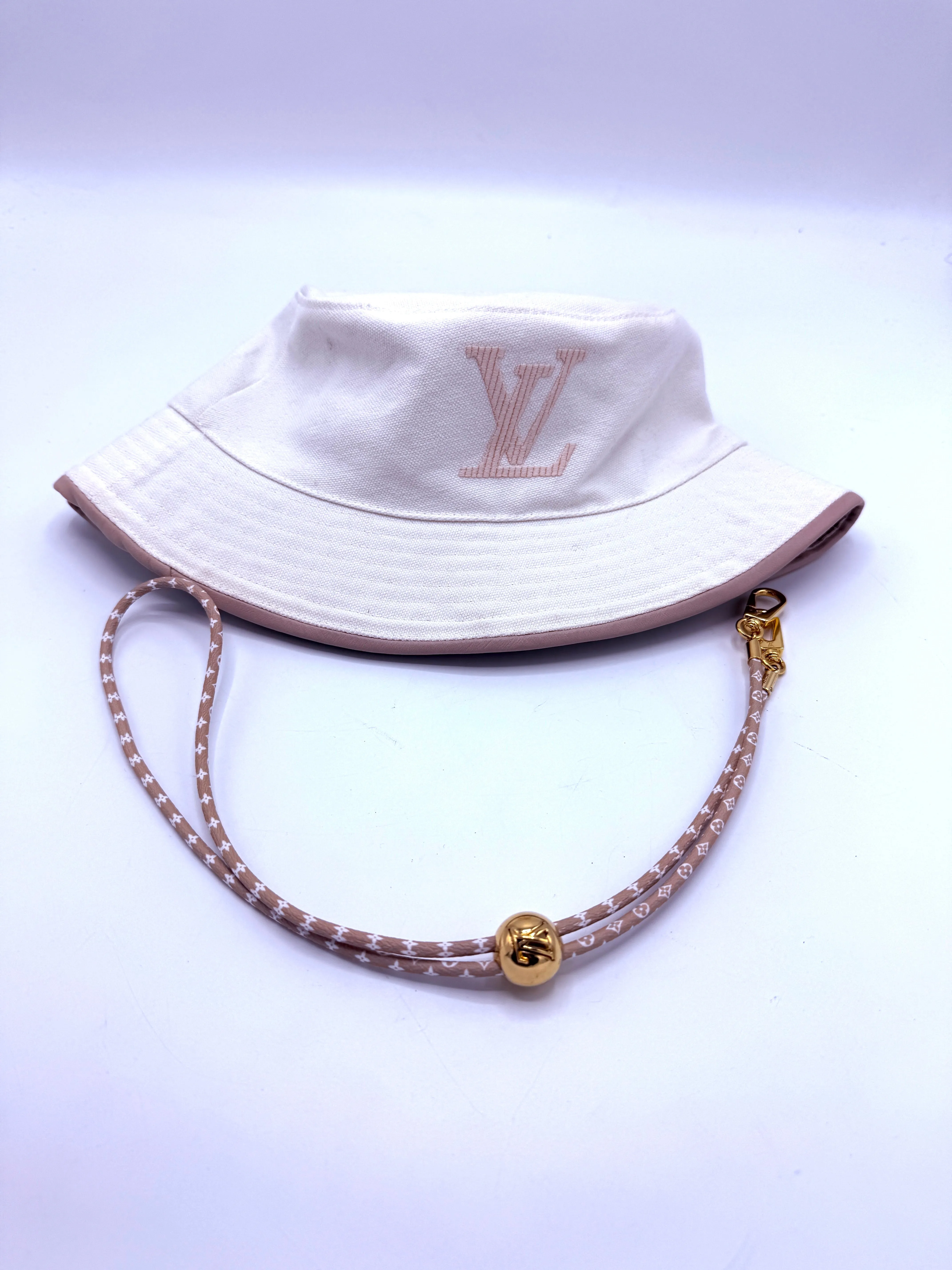 Cream/Mocha Bucket Hat
