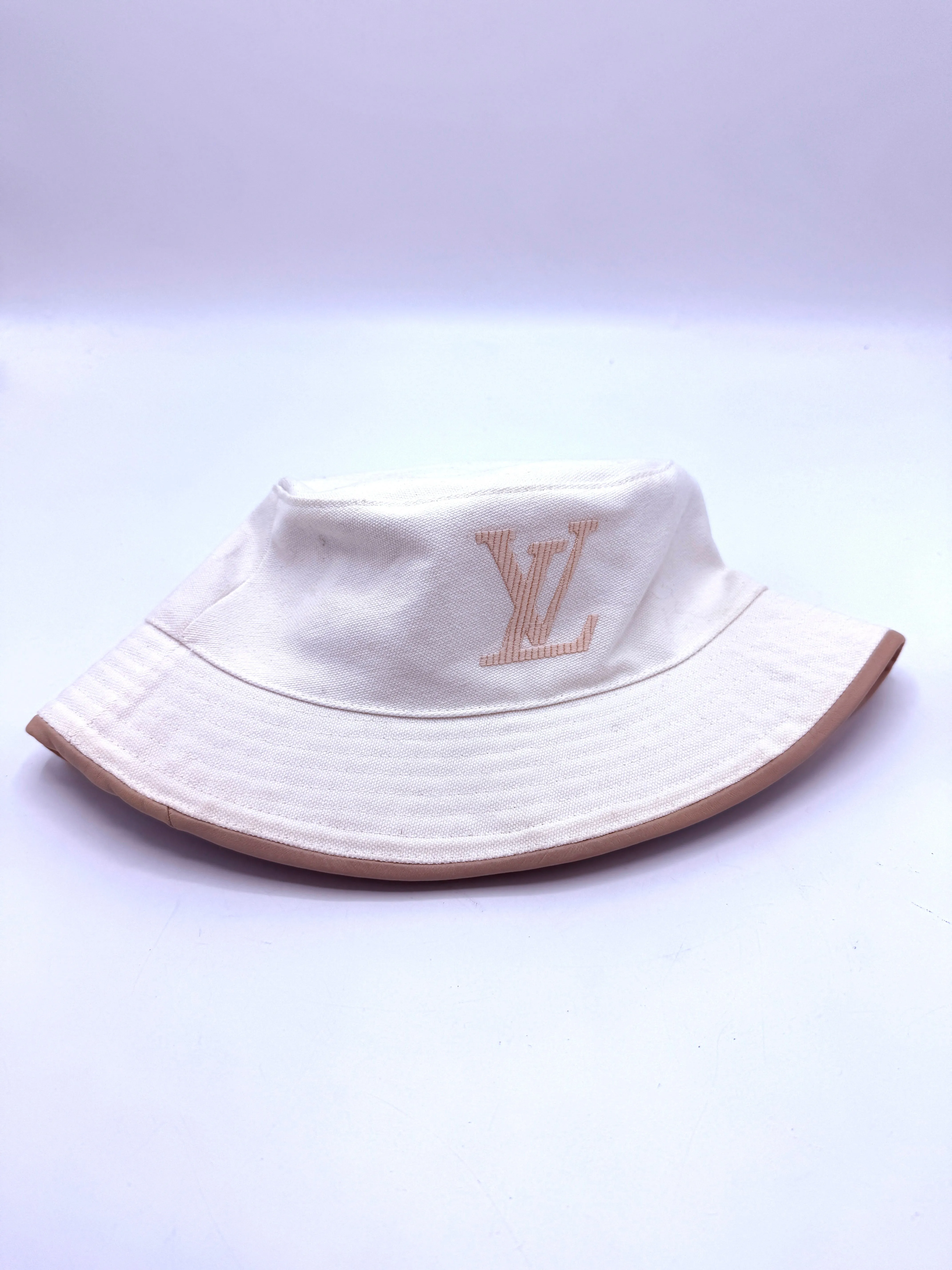 Cream/Mocha Bucket Hat