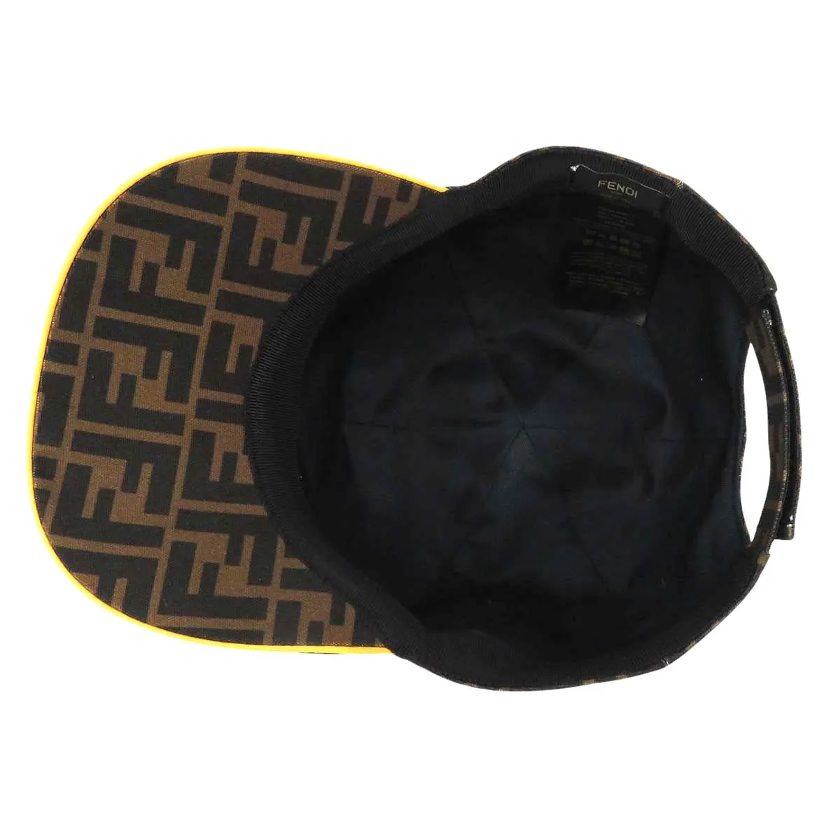 Fendi Baseball Cap FXQ768 A66O Brown Black