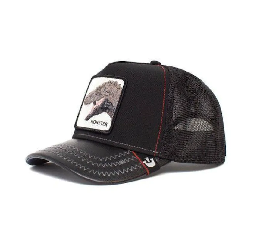 Goorin Bros Kids Trucker Animal Farm Baseball Hat Cap - Little Monster Dinosaur