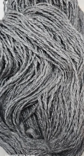 Handspun Grey Alpaca