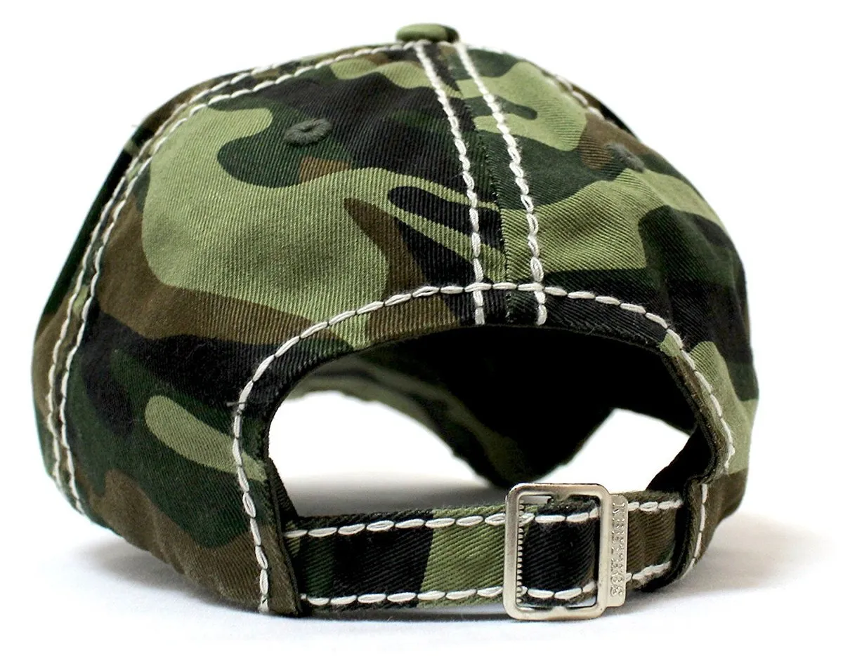 HAPPY CAMPER CAMO HAT