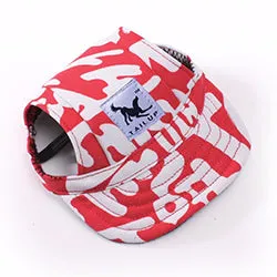 Hat for Dogs, Cotton Baseball Cap for Small Dog, Many Color Options Available