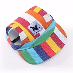 Hat for Dogs, Cotton Baseball Cap for Small Dog, Many Color Options Available