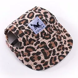Hat for Dogs, Cotton Baseball Cap for Small Dog, Many Color Options Available