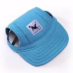 Hat for Dogs, Cotton Baseball Cap for Small Dog, Many Color Options Available