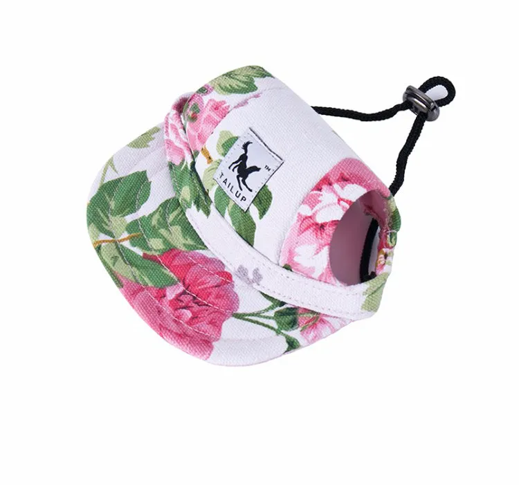 Hat for Dogs, Cotton Baseball Cap for Small Dog, Many Color Options Available