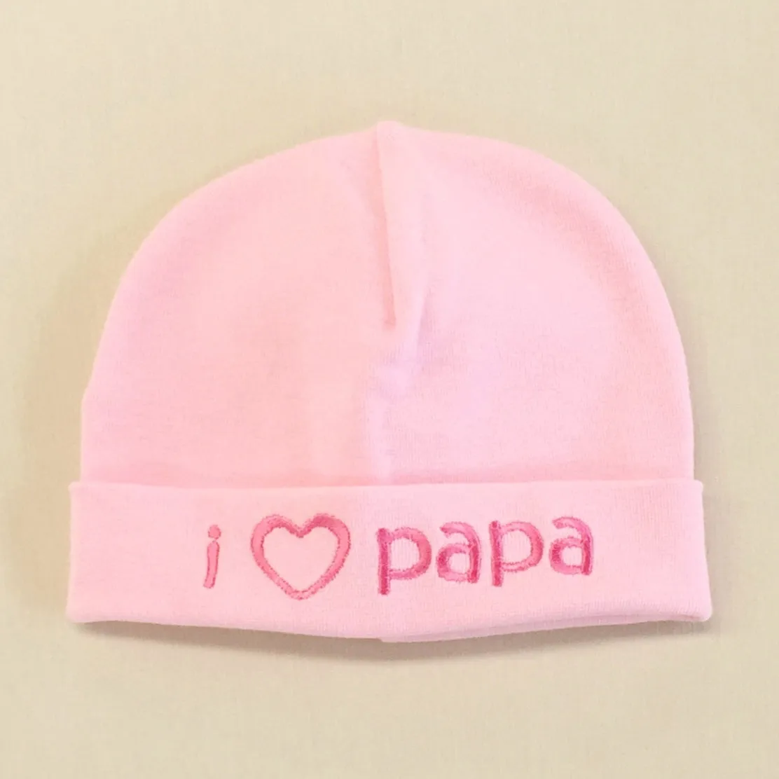 I ❤️ Papa Embroidered Hat
