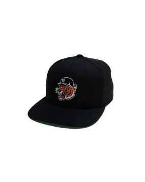 Ink Detroit Motor City Kitty Snapback Hat - Black