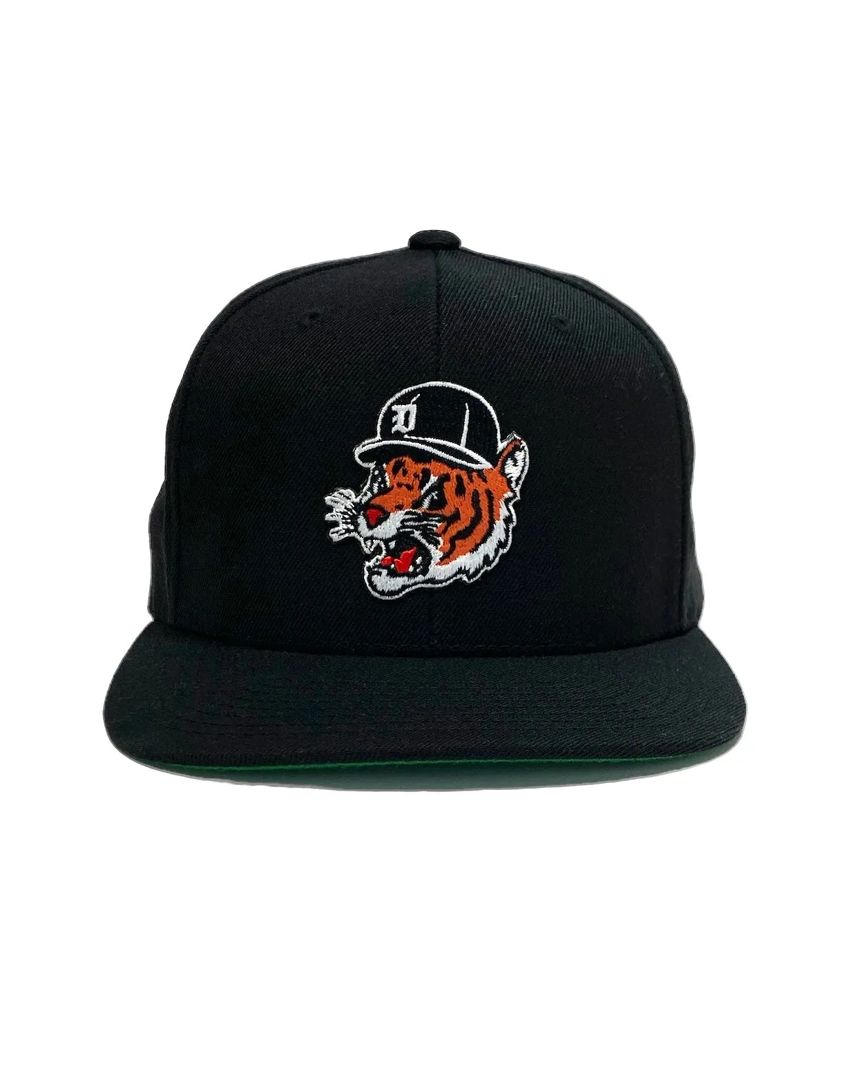 Ink Detroit Motor City Kitty Snapback Hat - Black