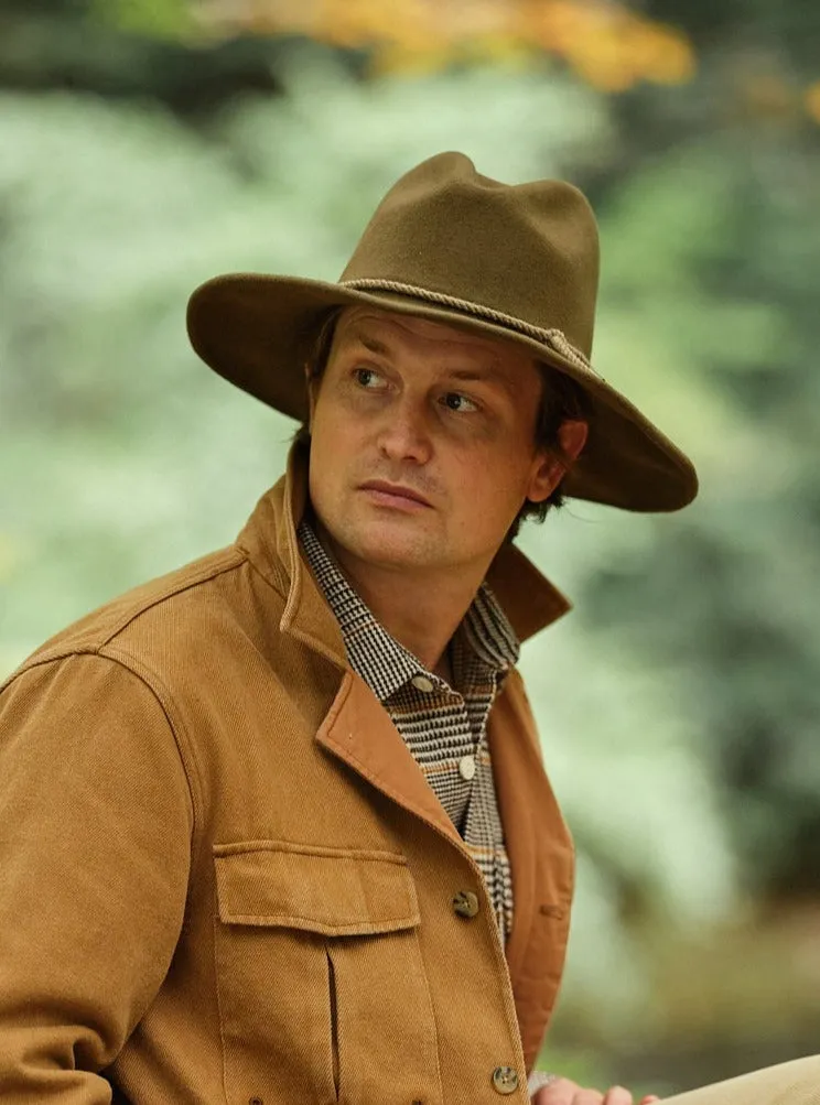 Ketchum Wool Felt Hat in Acorn