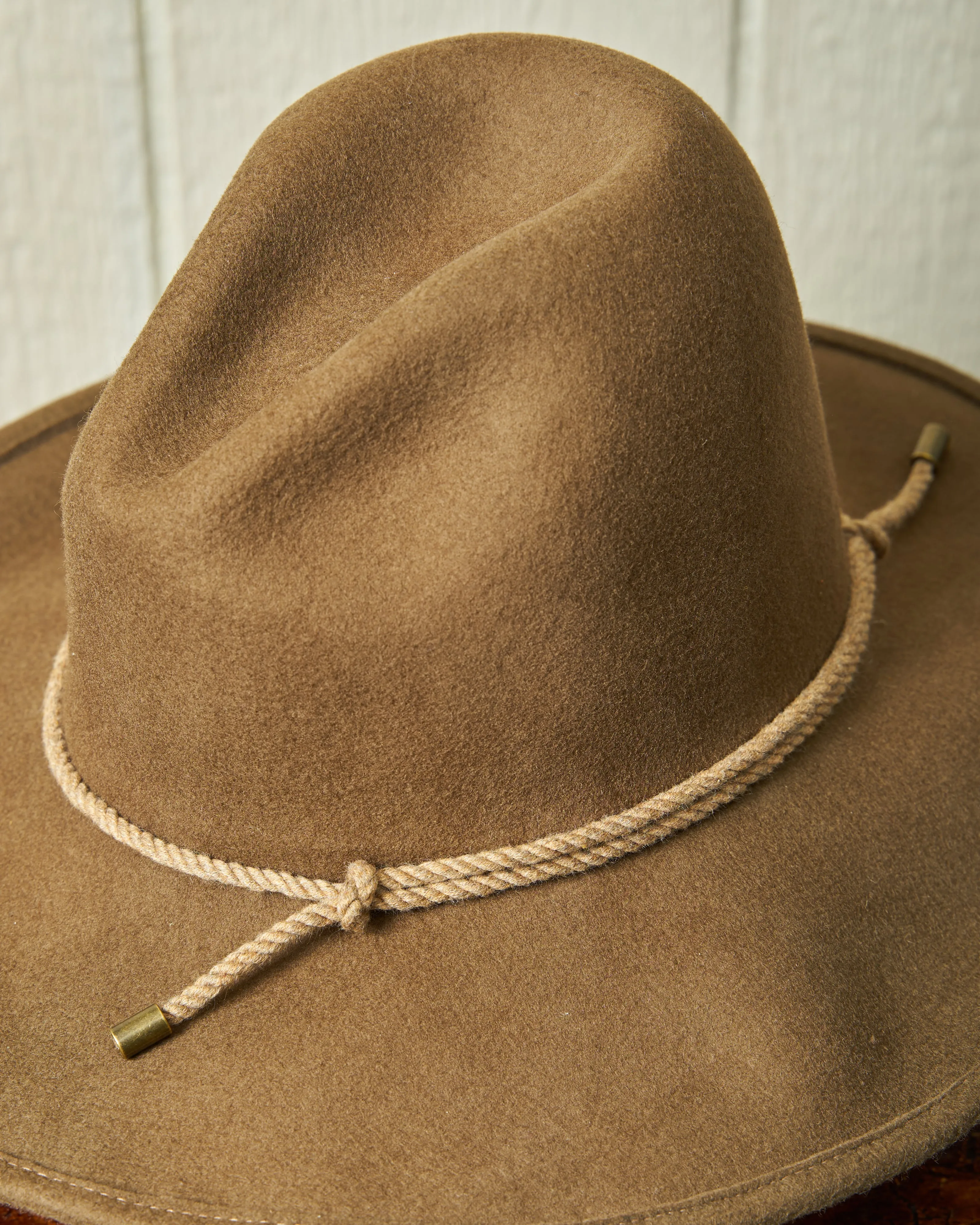 Ketchum Wool Felt Hat in Acorn