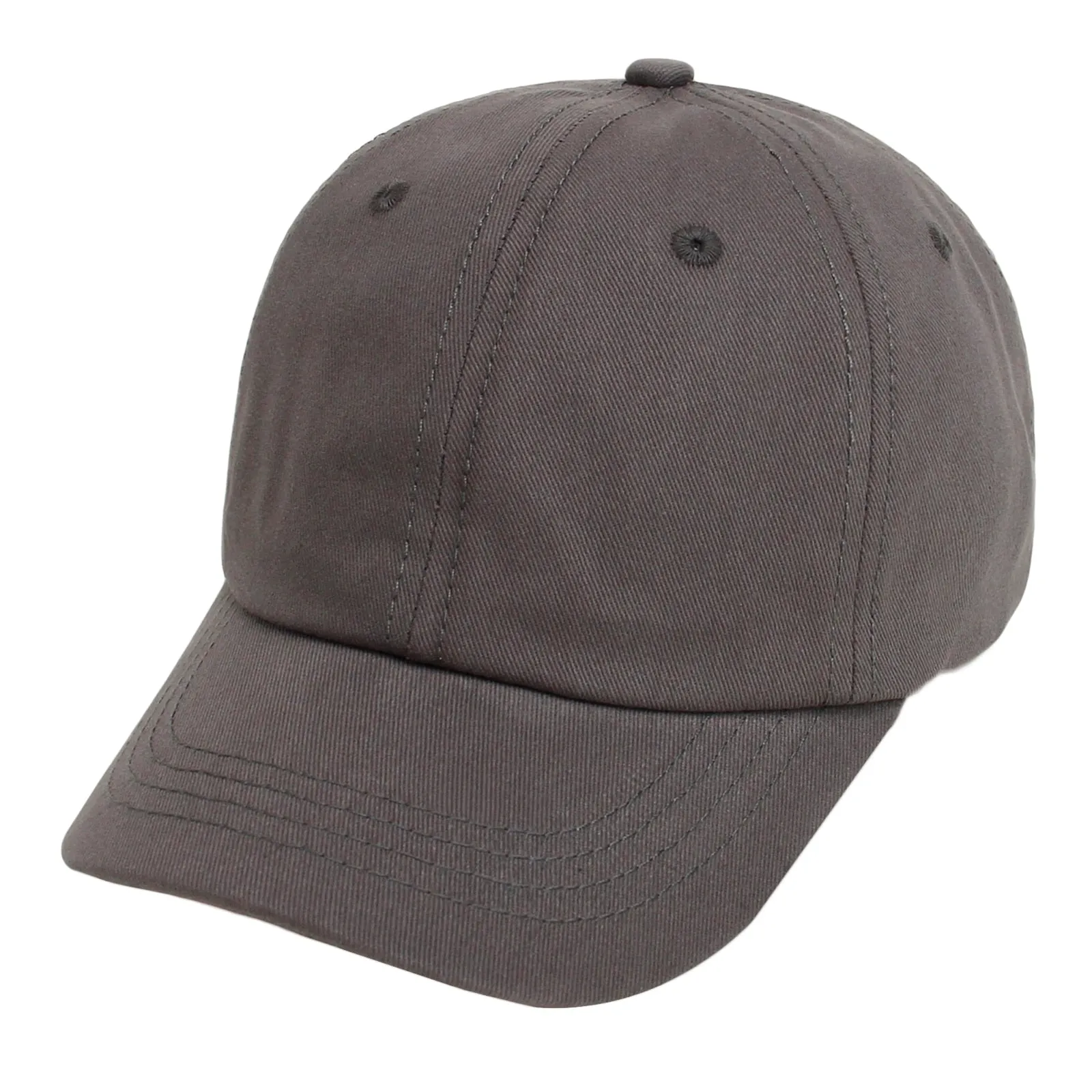 Kids Solid Adjustable Snapback Cap