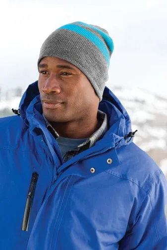 Level Up Winter Hat with Embroidered Logo