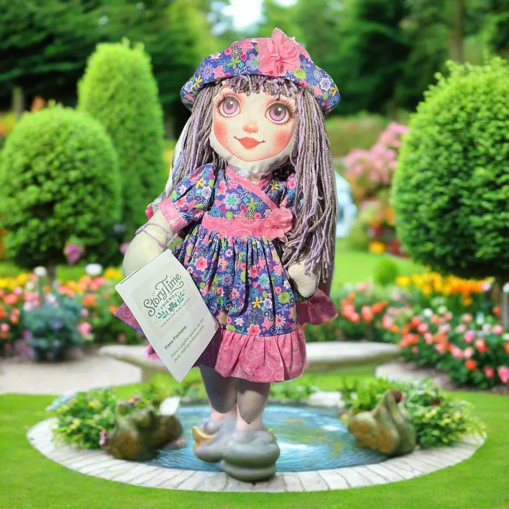 Lidia’s Dolls Storytime Friends Handmade Rag Doll 18" with Floral Dress