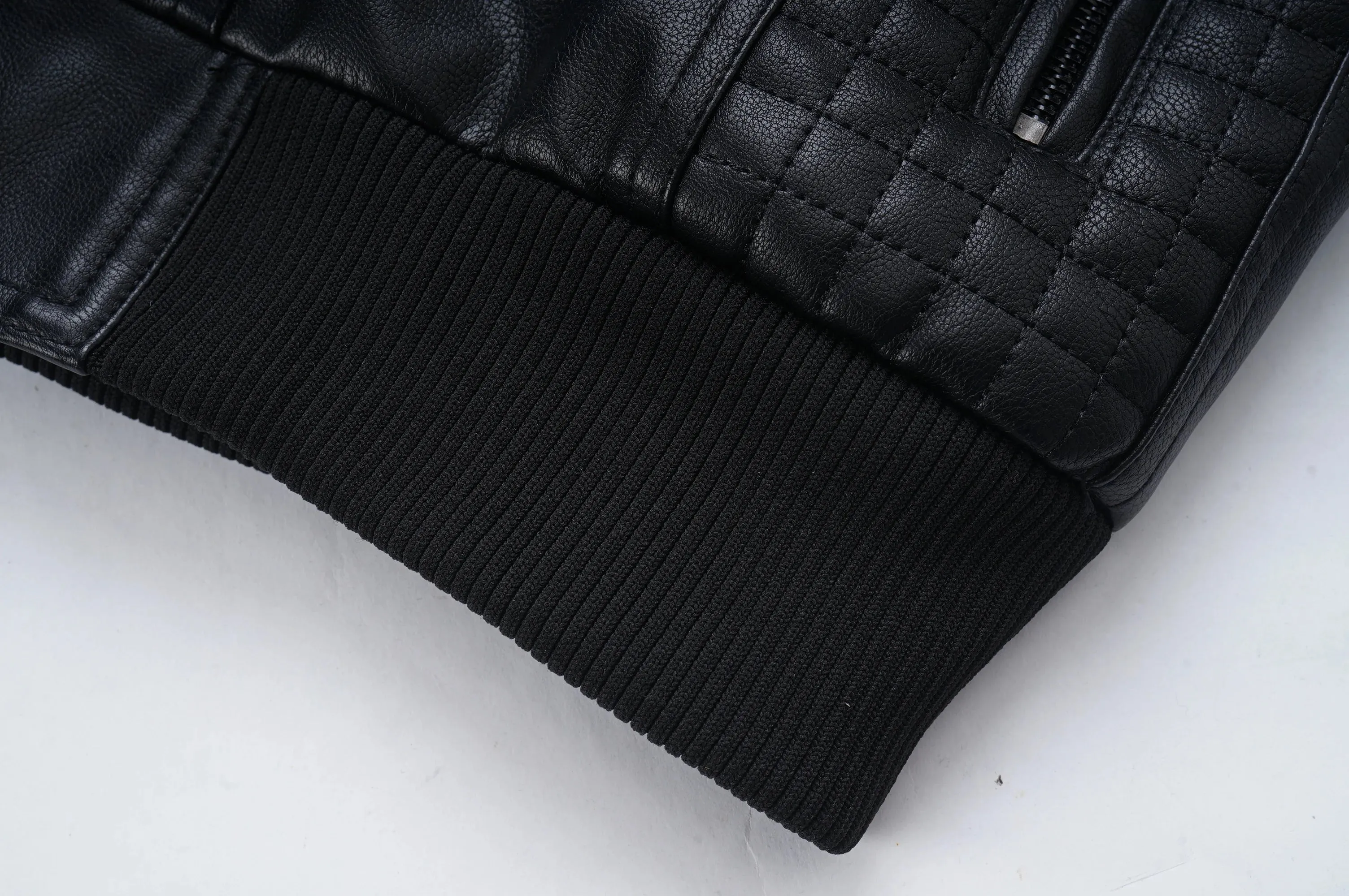 Men's Leather Jacket Motorcycle Slim Fit Hooded PU Coat Top Autumn Winter Casual Windproof
