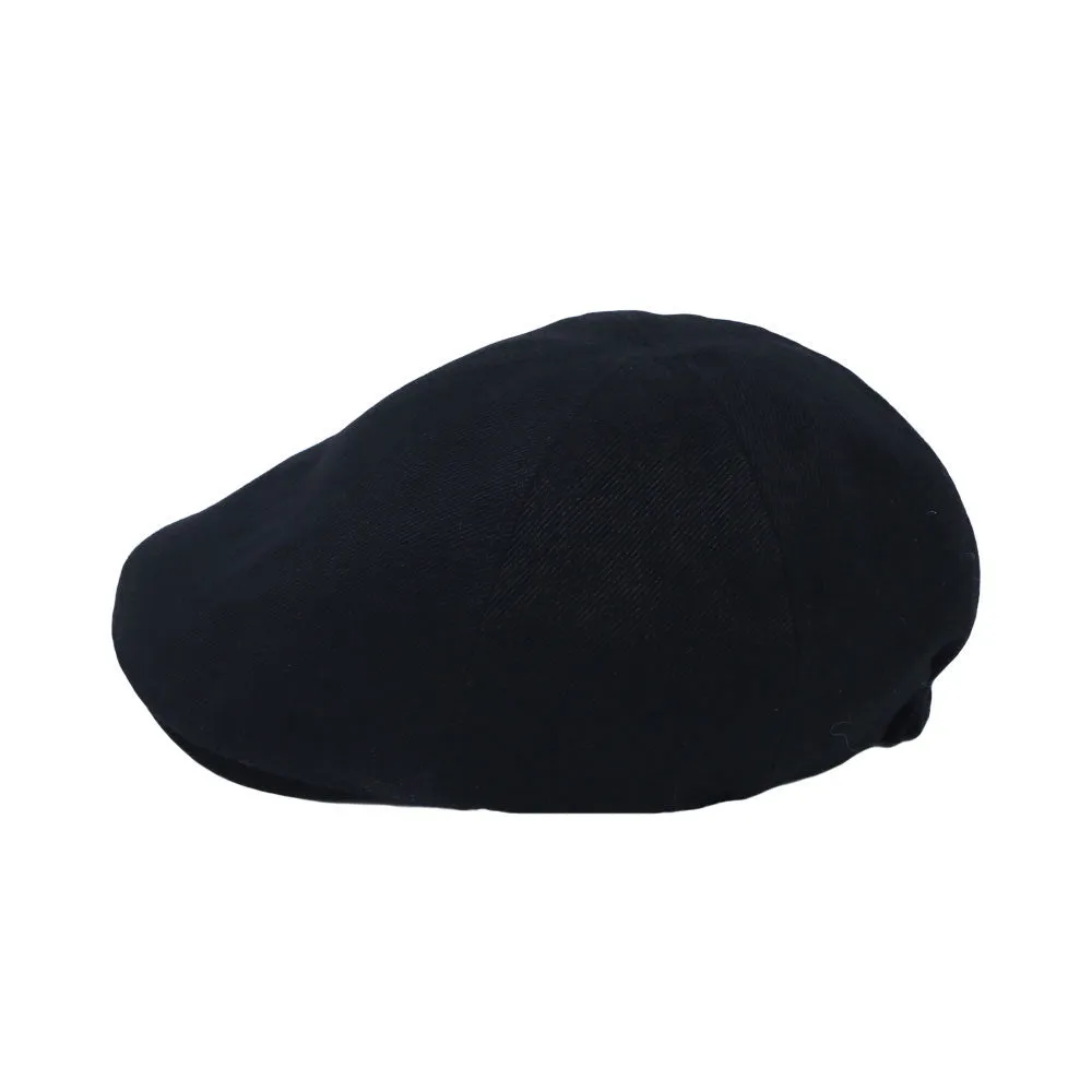 Mens Wool Flat Cap Lightweight Newsboy Ivy Gatsby Hat SL31425