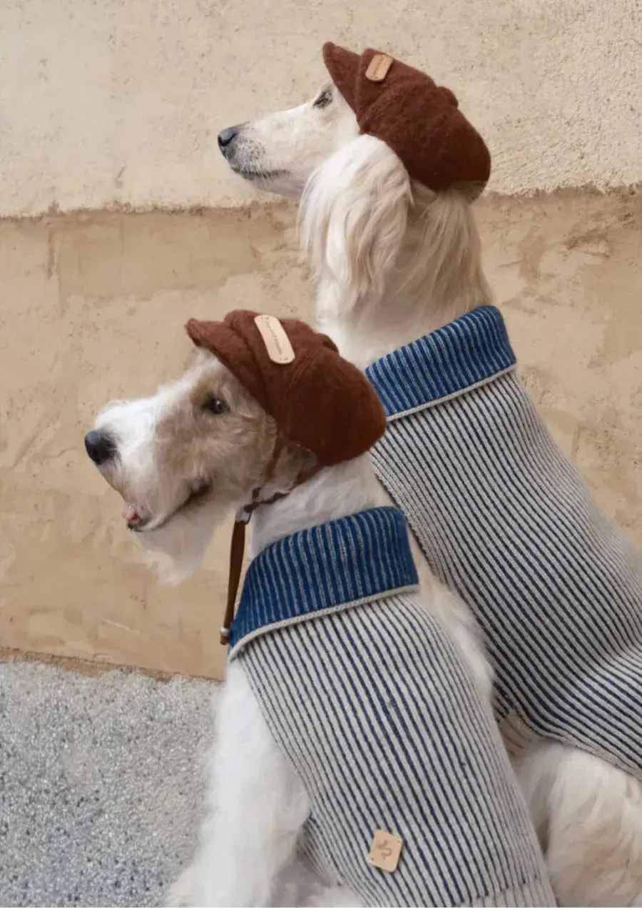 Merino Wool Dog Bakerboy Cap