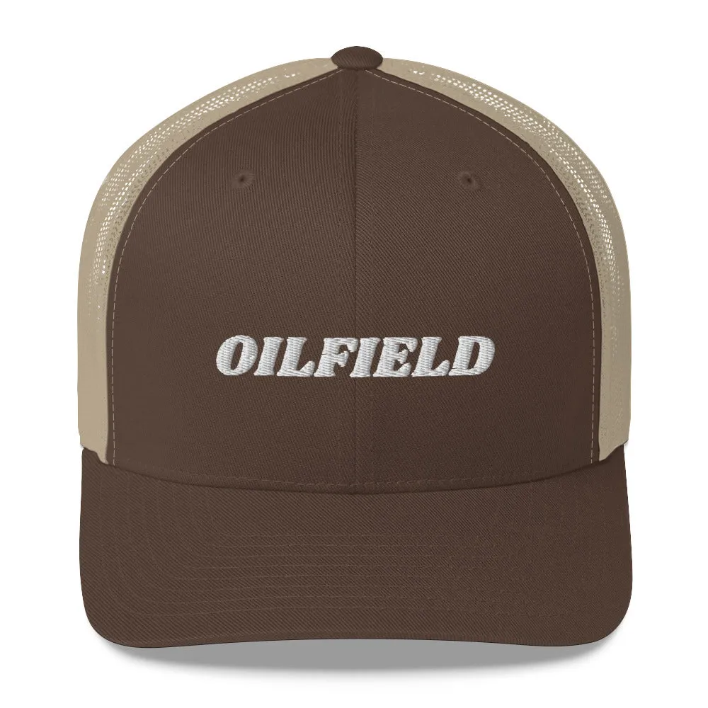 Oilfield Trucker Cap (White Logo)