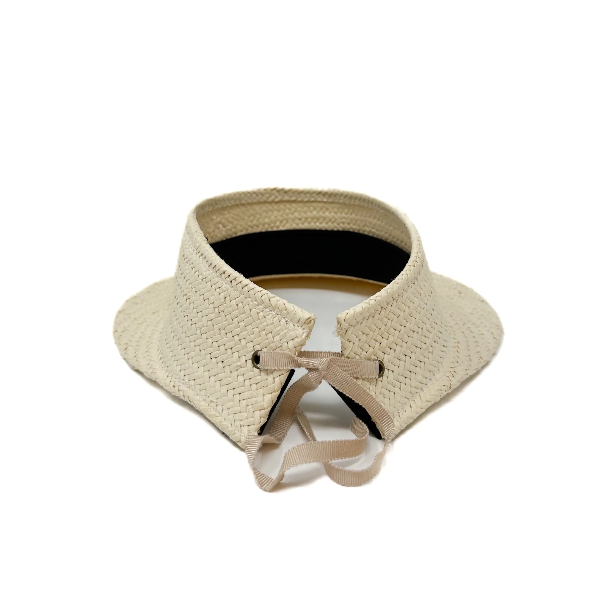 PALM PACKABLE STRAW VISOR