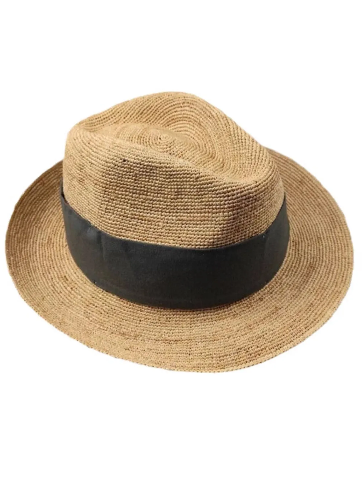 Panama Hand-Woven Sun-Proof Straw Hat