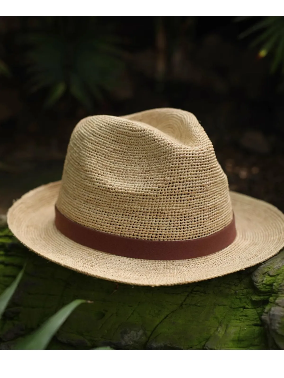 Panama Hand-Woven Sun-Proof Straw Hat