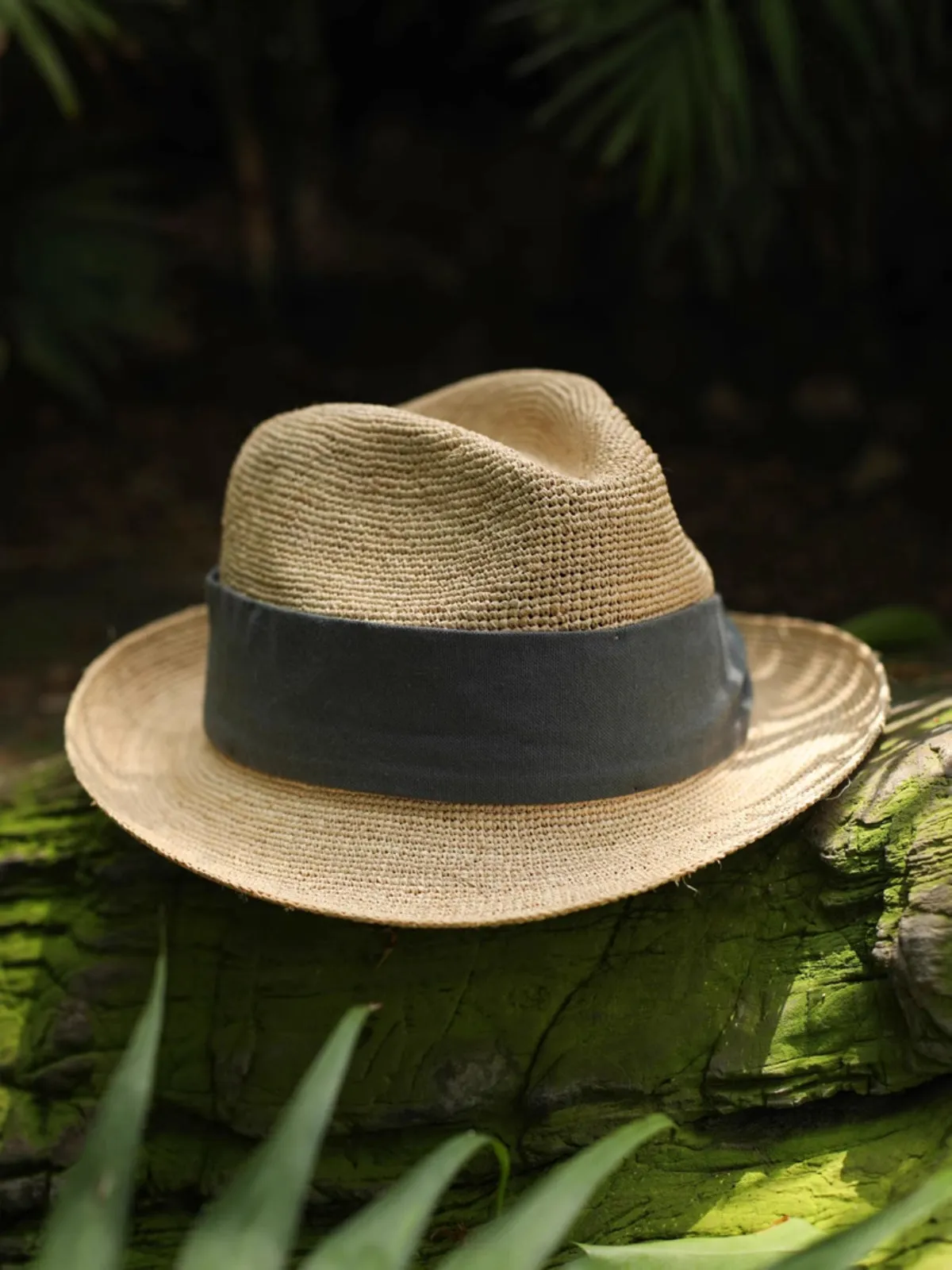 Panama Hand-Woven Sun-Proof Straw Hat