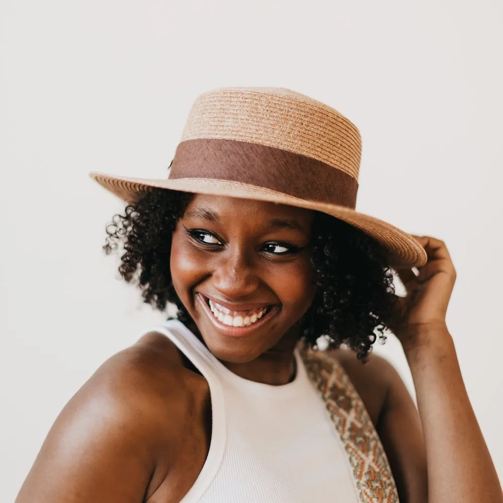 Panama Piper Straw Hat