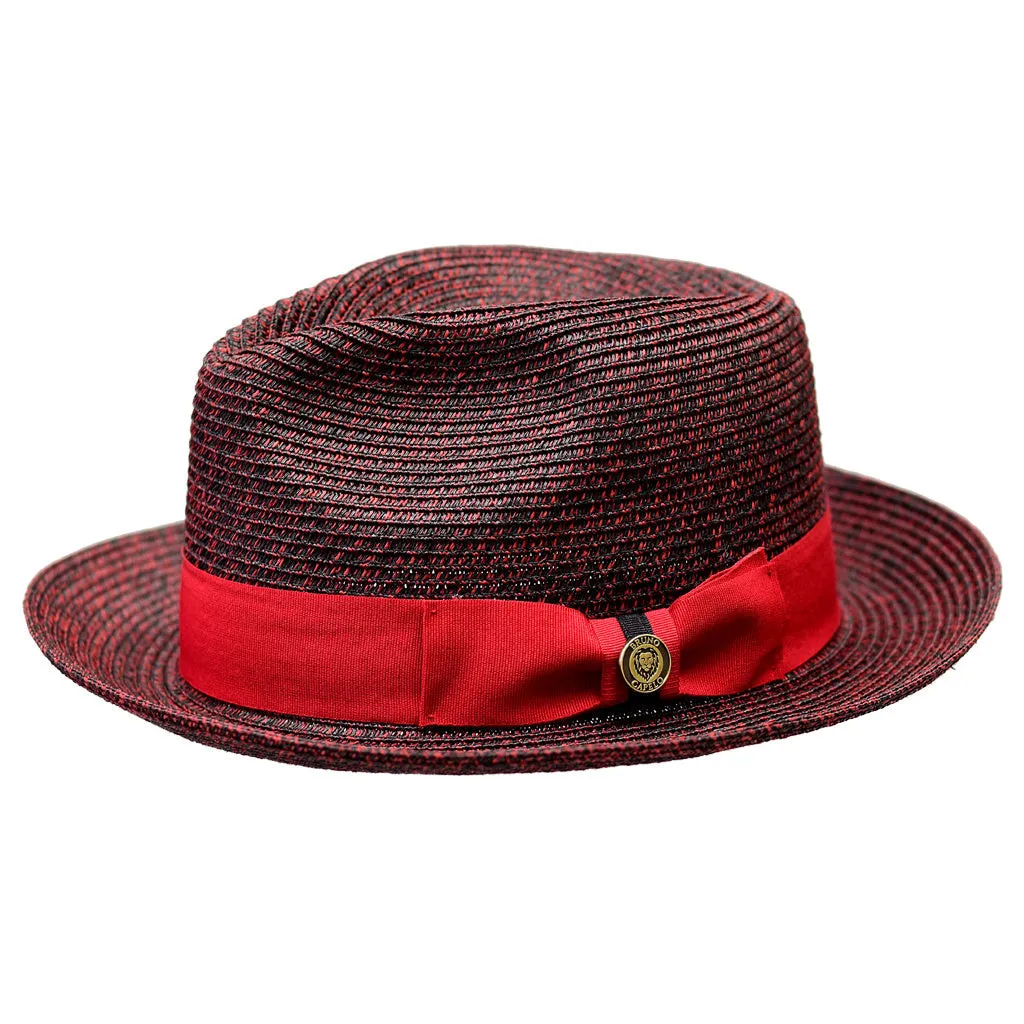 Piedmont Tweed Classic Brim Fedora by Bruno Capelo