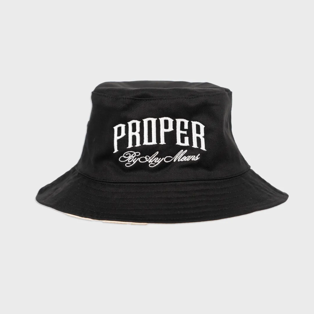 PROPER SCRIPTURE REVERSIBLE BUCKET HAT