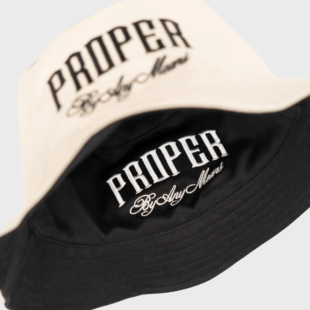 PROPER SCRIPTURE REVERSIBLE BUCKET HAT