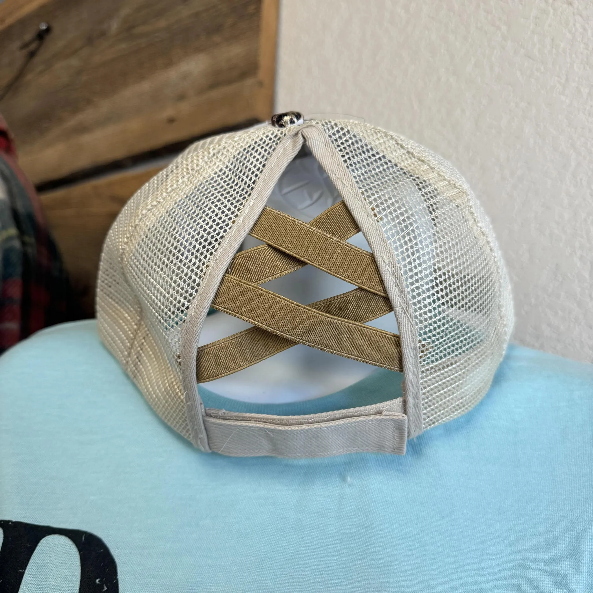 QUALITY RV LOGO CHEETAH HAT