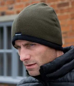 Result Reversible Micro Fleece Bob Hat | Olive Green/Black