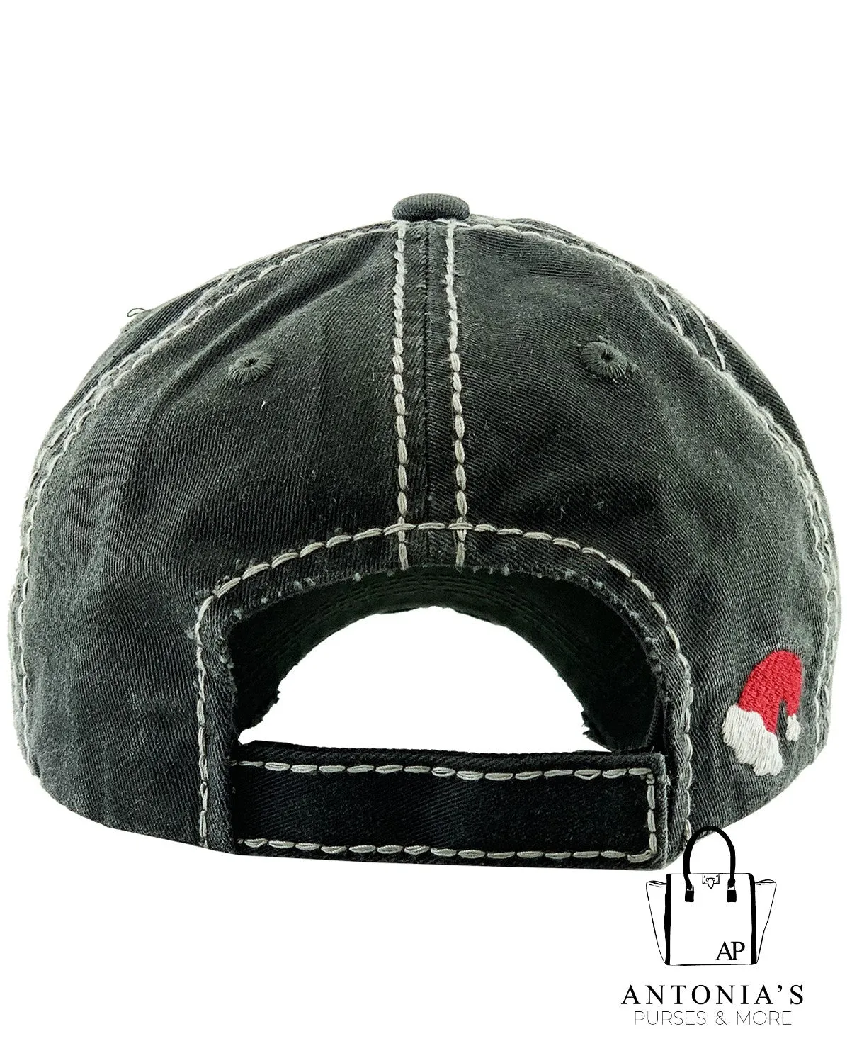 Santa Why Baseball Cap