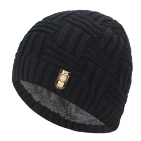 Skullies Beaines Knitted Hat Men Winter Hats For Women Men Fashion Bonnet Mask Warm Thick Fur Cap Male Beanie Hat